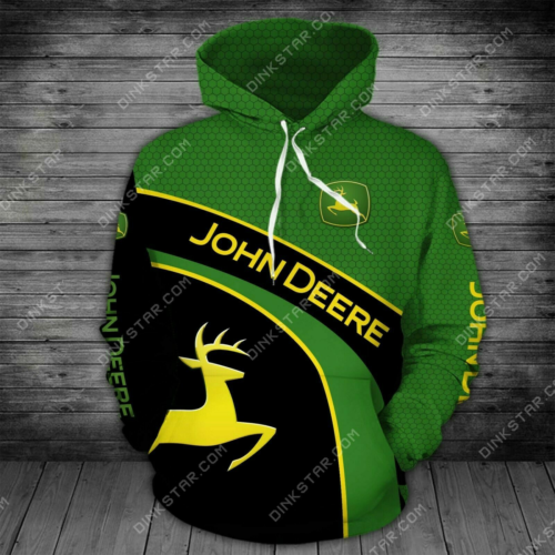 grey john deere hoodie